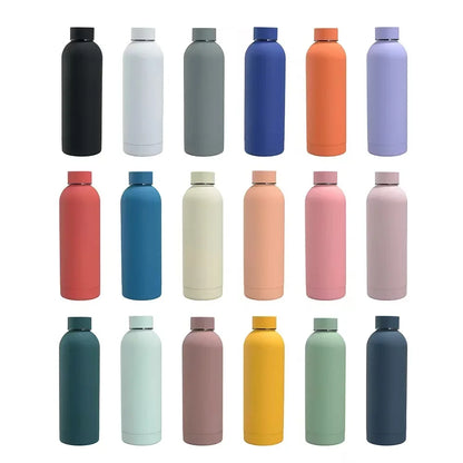 Double Wall Stainless Steel Insulated Tumbler Customizable Thermos Water Bottle with Vacuum Sealed Lid for Hot And Cold Beverage