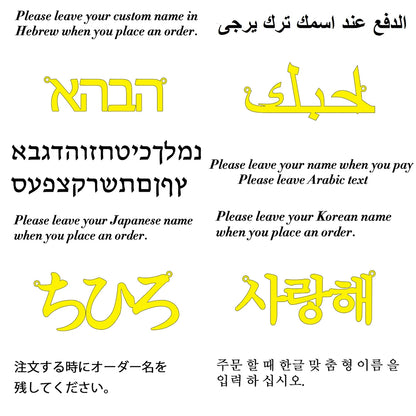 Custom Name Necklace for Women Personalised Cursive Letter Pendant Stainless Steel Jewelry Men Chain Choker Collar Personalizado