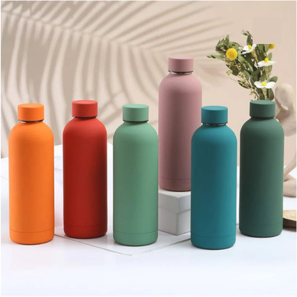 Double Wall Stainless Steel Insulated Tumbler Customizable Thermos Water Bottle with Vacuum Sealed Lid for Hot And Cold Beverage