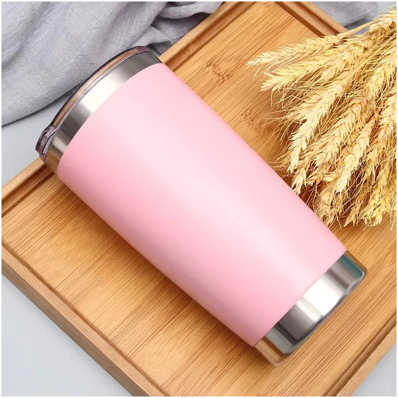 Custom Photo Water Bottle Insulated Stainless Steel Travel Mug Fathers Day Personalized Coffee Tumbler With Picture Text Logo