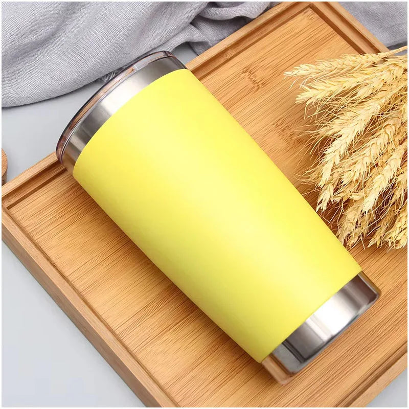 Custom Photo Water Bottle Insulated Stainless Steel Travel Mug Fathers Day Personalized Coffee Tumbler With Picture Text Logo