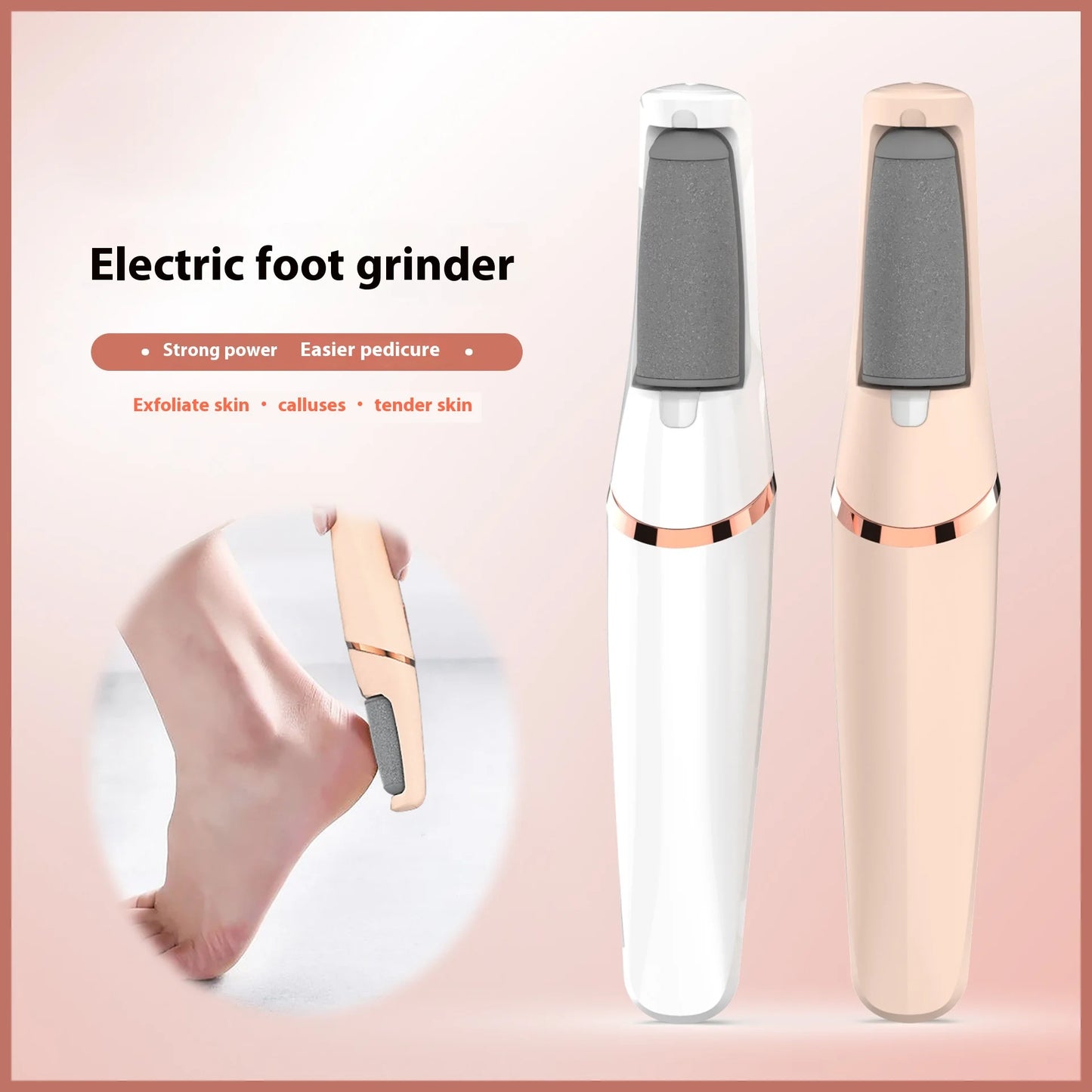 Foot Grinder, Automatic Foot Rub, Calluses, Pedicure and Pedicure Tools, Beautiful Feet and Dead Skin Machine, Pedicure Machine